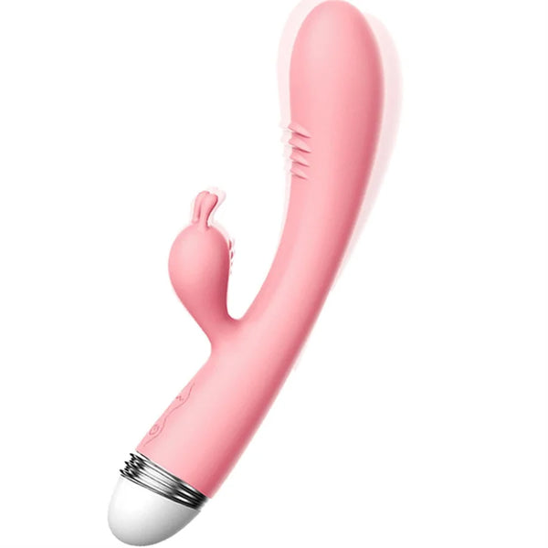 Dual Sensatioun Vibrator deen de verstoppten G-Punkt an d'Klitoral Ekstase entfesselt