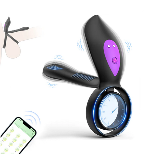 App-gesteiert Vibréierende Cock Ring