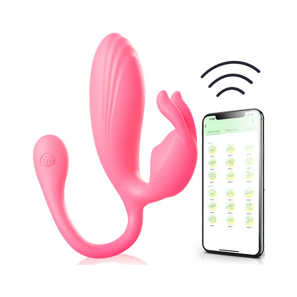 App Clitoral Vibrator with Dual motors