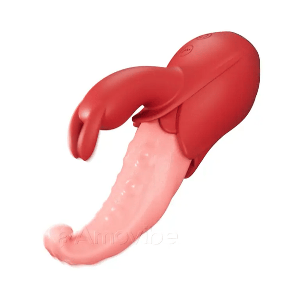 Zongvibrator 10 Modi, Duebel Stimulatioun, Flüsterroueg