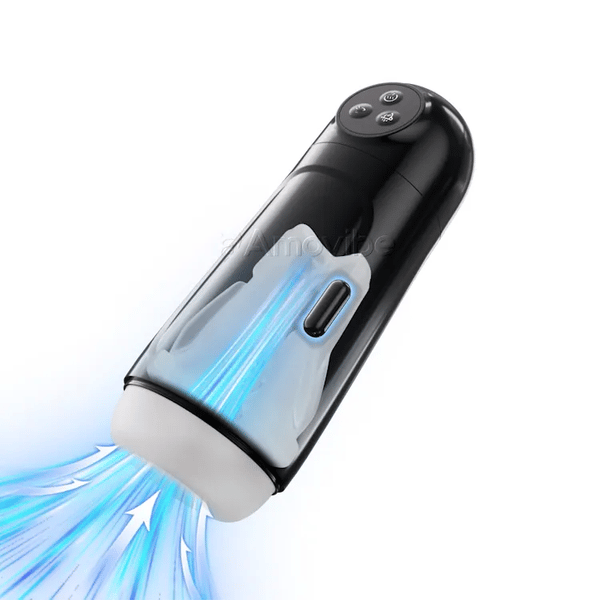 Männlech Auto Masturbator – 9 Saugmuster + Vibratioun & Whirlpool