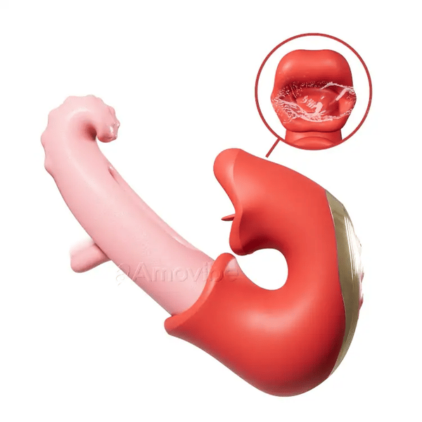 Klitoris-Flappervibrator – Waasserdicht mat Leck- & Teasing-Modi