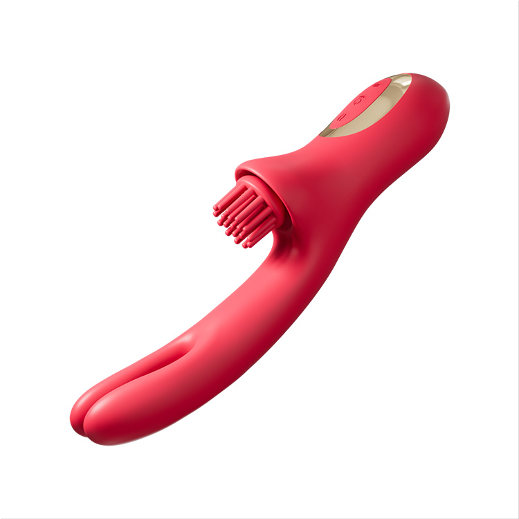 Sensual Come-Hither Kanéngchen Vibrator mat Kitzelvibration