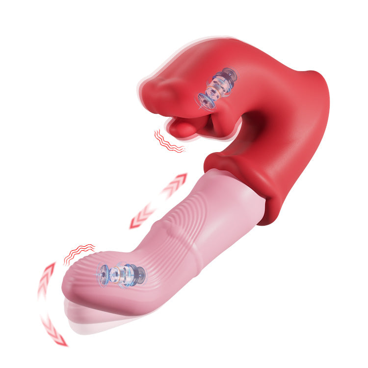 G-Punkt & Klitorisvibrator – Zongleckaktioun, Waasserdicht