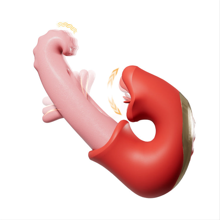 Klitoris-Flappervibrator – Waasserdicht mat Leck- & Teasing-Modi