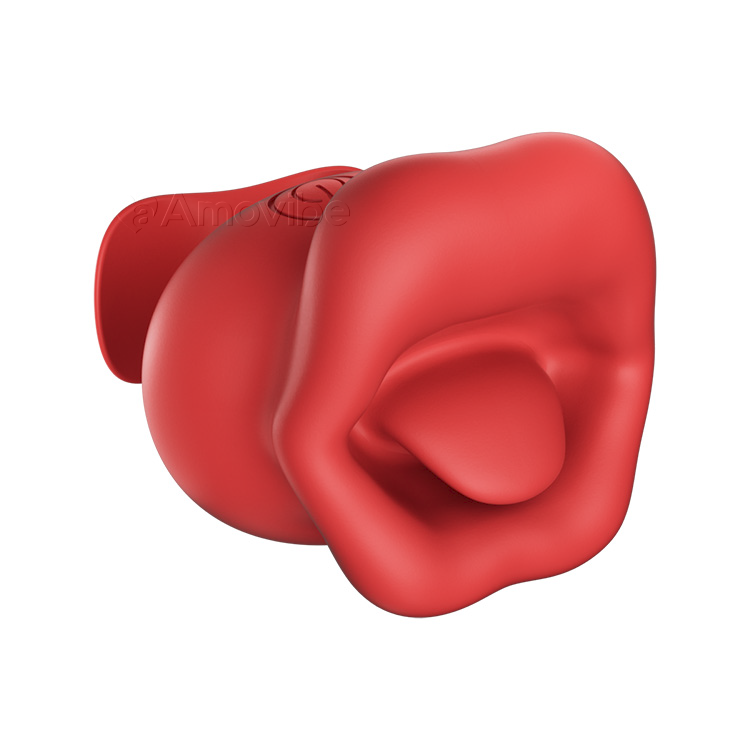 Fangergrëff Vibrator mat 10 Kuss- a Vibratiounsfunktiounen