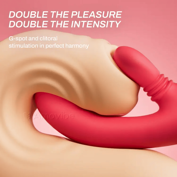 Rotéierend Klitoral Teaser an G-Punkt Vibrator fir ultimativt Vergnügen