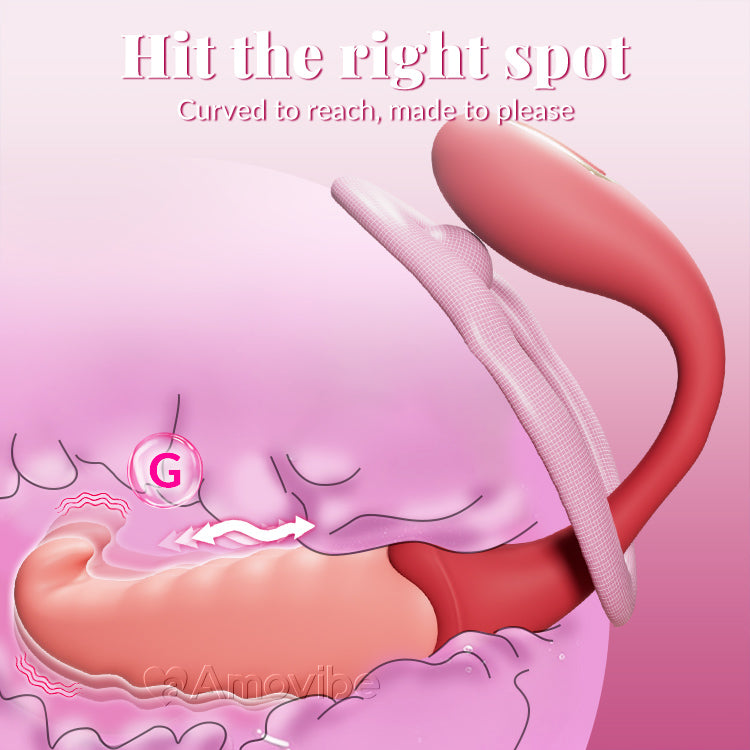 App-gesteierten G-Punkt-Vibrator: Pulséierend C-Punkt, roueg