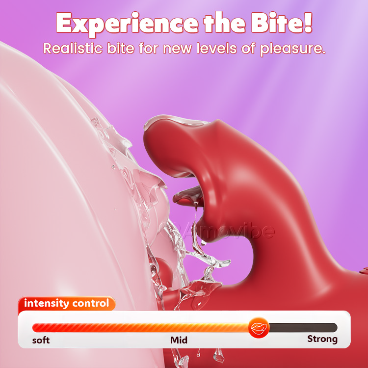 Kissing & Triple-Tap Vibrator – Klitoris- & G-Punkt-Stimulatioun