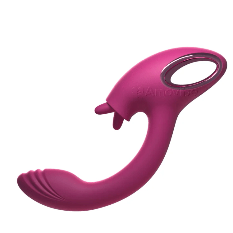 G-Punkt Vibrator mat Duebel-Leckfunktioun