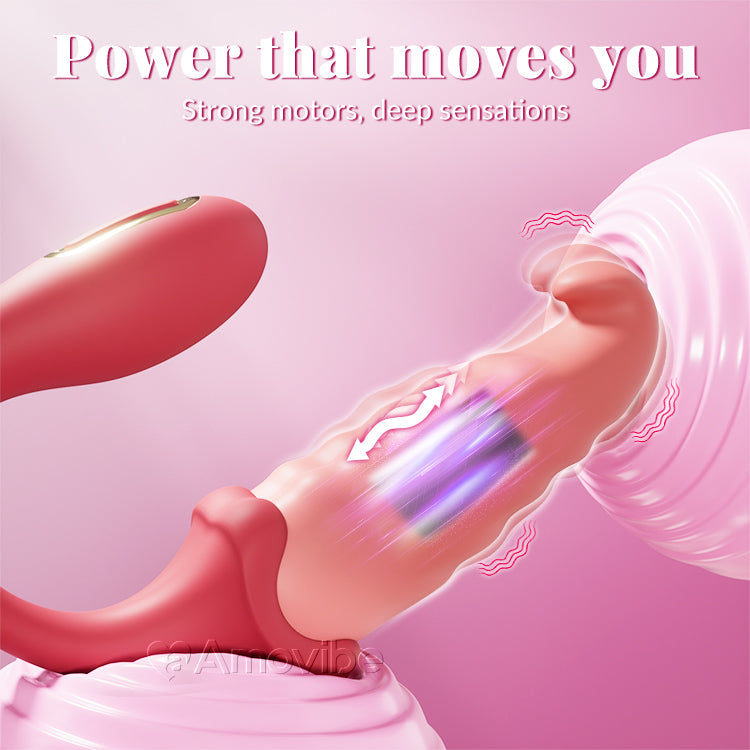 App-gesteierten G-Punkt-Vibrator: Pulséierend C-Punkt, roueg