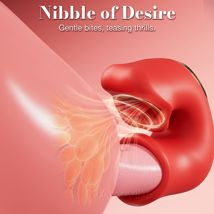 Klitoris-Flappervibrator – Waasserdicht mat Leck- & Teasing-Modi