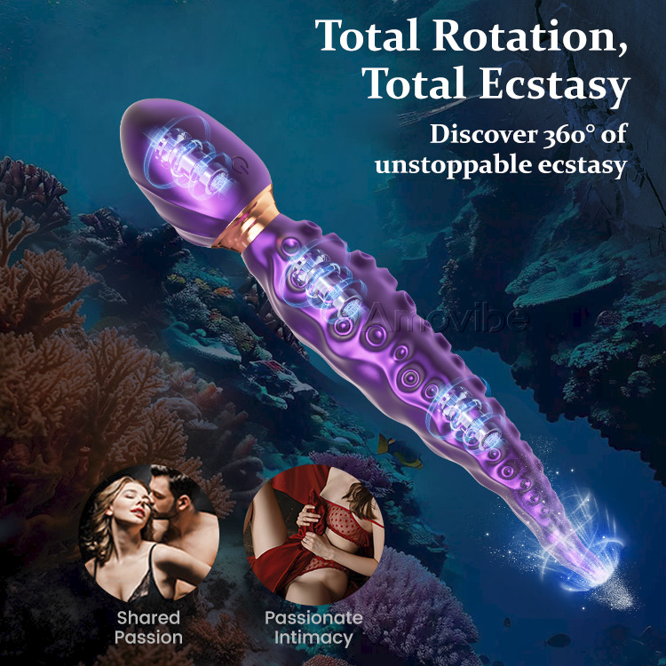 Tentacle Vibrator – Ultimativ G-Punkt & Nippel Stimulatioun