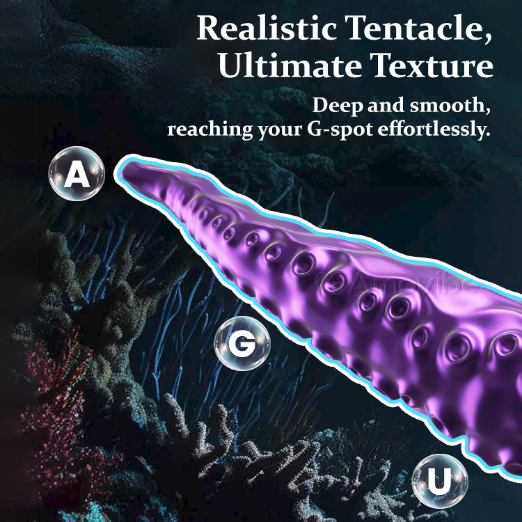 Tentacle Vibrator – Ultimativ G-Punkt & Nippel Stimulatioun