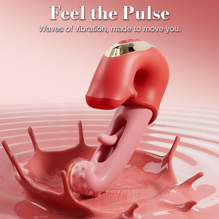 Klitoris-Flappervibrator – Waasserdicht mat Leck- & Teasing-Modi