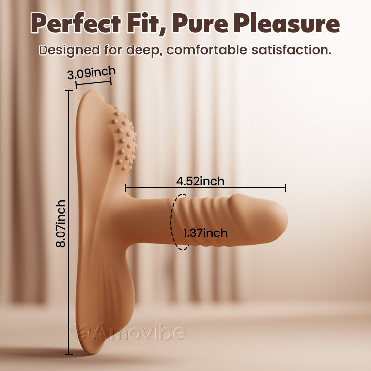 G-Spot & Anal Vibrator for Women – Powerful Ride-On Toy for Intimate Play