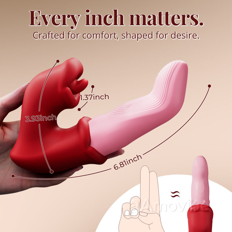 G-Punkt & Klitorisvibrator – Zongleckaktioun, Waasserdicht
