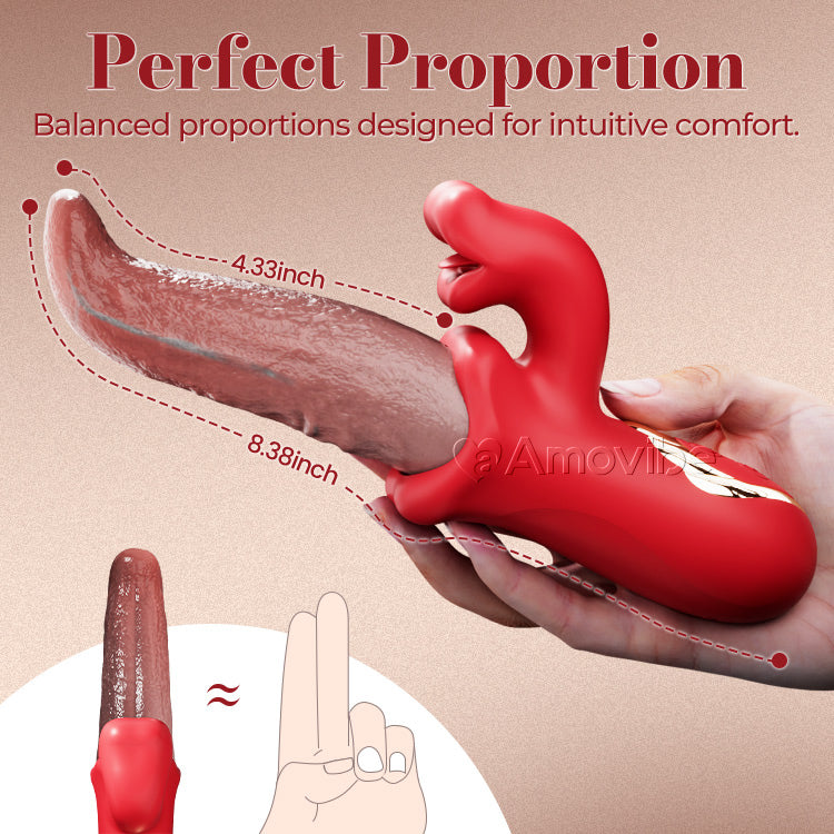 Oszilléierend Zong-Vibrator – freendlech a wibbelend Stimulatioun